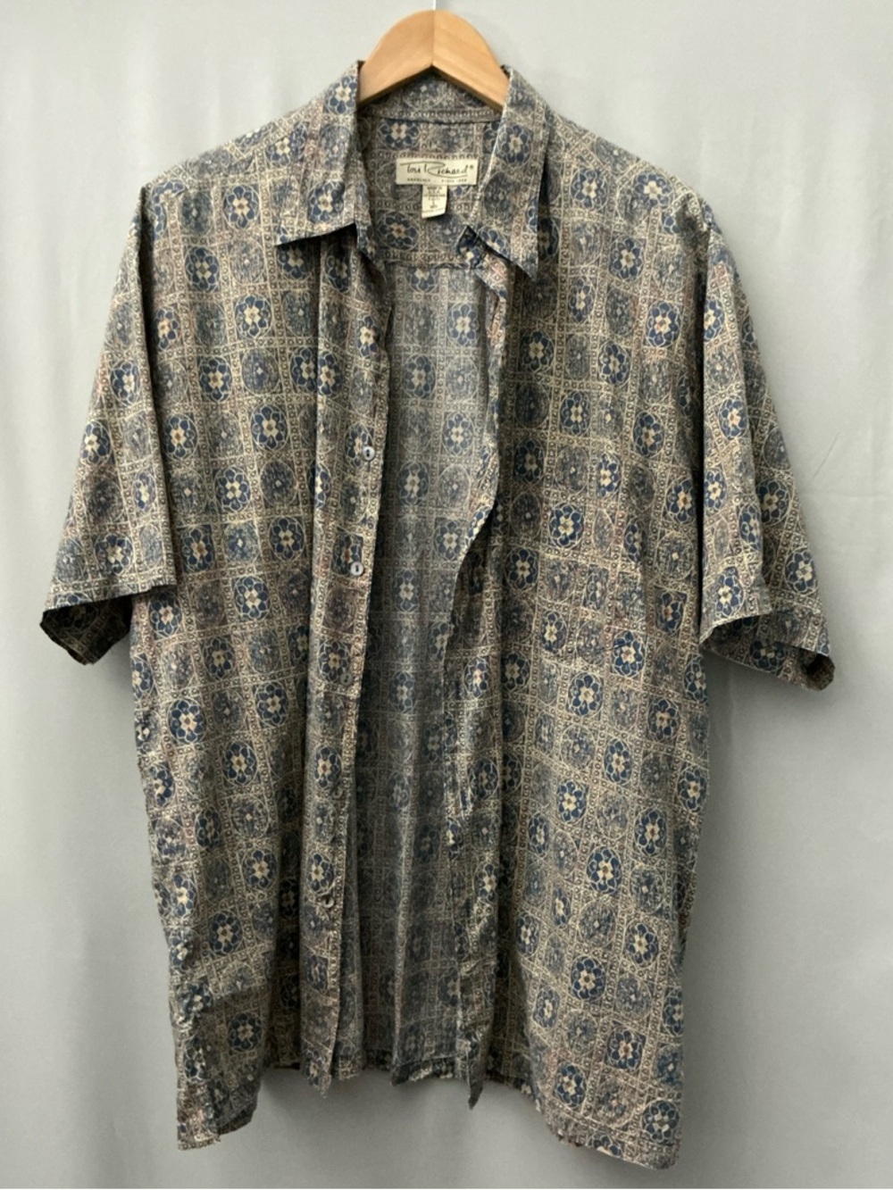 Tori Richard Men's Hawaiian Shirt Size L